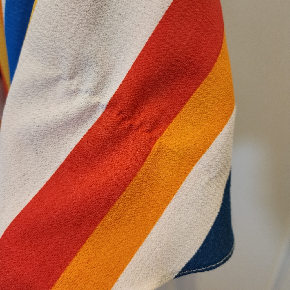 Julia jordan striped halter high low dress - Picture 8 of 9